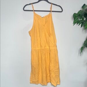 Market & Spruce Orange Sleeveless Dress